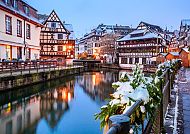 Straßburg im Winter
