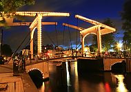 Grachten Brücke Amsterdam