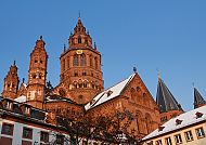 Winterlicher Mainzer Dom