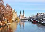 Winterliches Straßburg