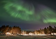 Polarlichter Brandön Lodge