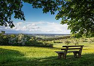 Bank mit Ausblick