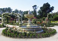 Madrid, Park El Retiro, Rosengarten