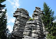 Drei-Brüder-Felsen Fichtelgebirge