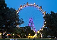 Prater bei Nacht