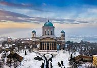 Esztergom im Winter