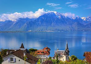 Montreux - Perle am Genfer See