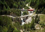 Glacier Express im Albulatal