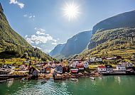 Fischerdorf bei Flam