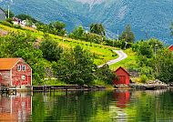 Rosendal im Hardangerfjord