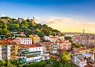 Skyline am Sao Jorge Castle