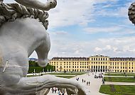 Blick auf Schloss Schönbrunn