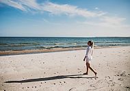 Am Strand von Öland