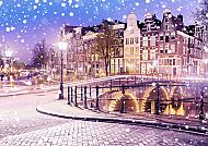 Winterliches Amsterdam